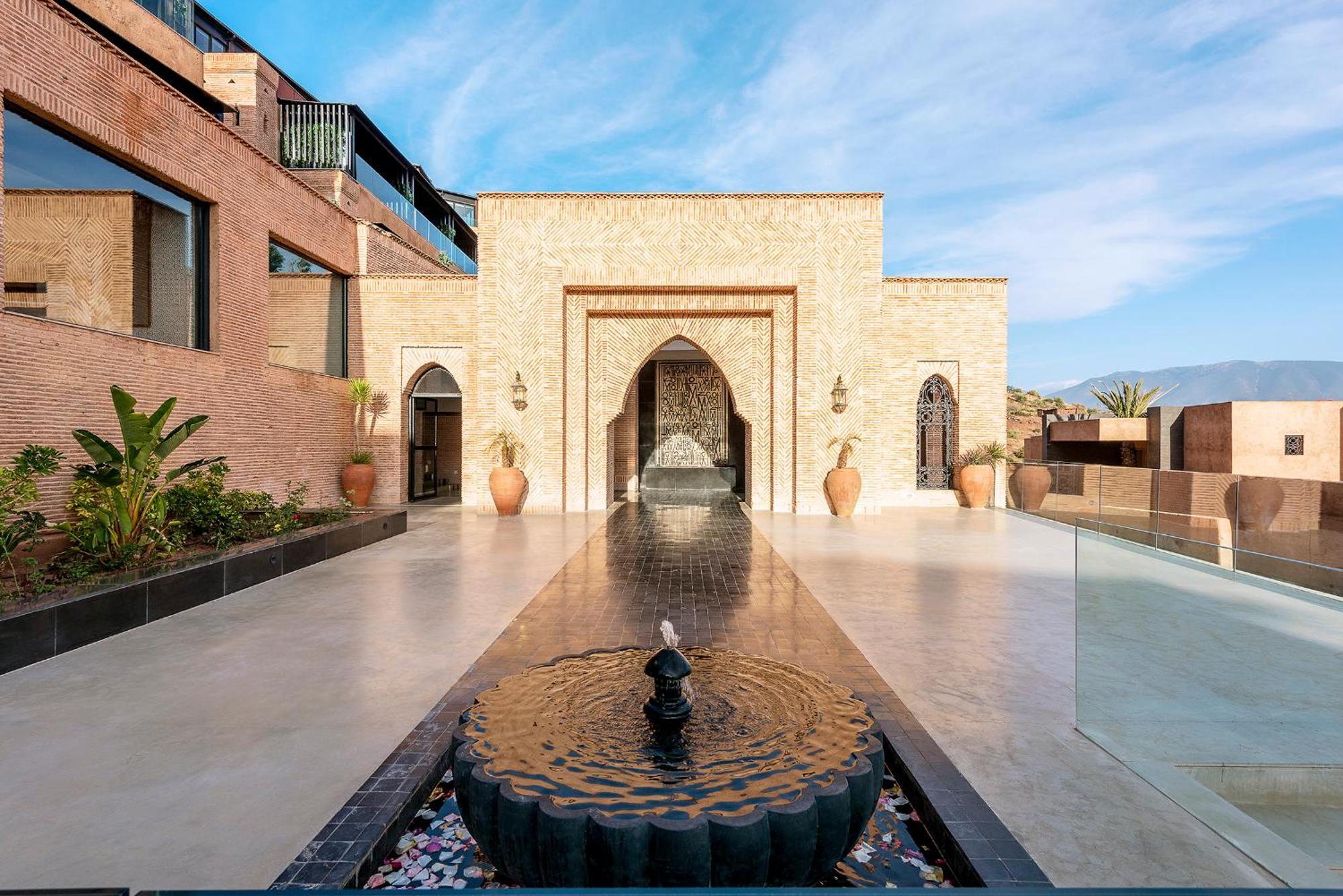Widiane Resort Bin El Ouidane Exterior photo The hotel's entrance