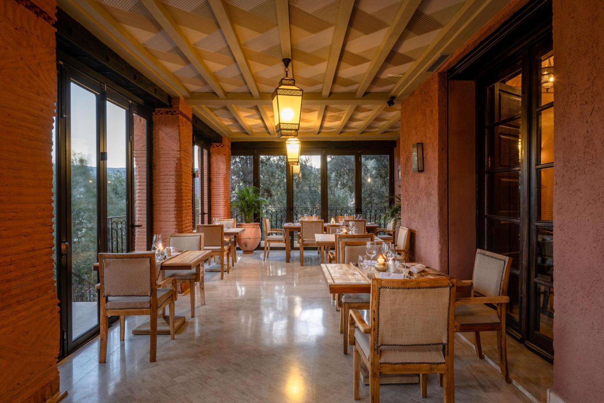 Widiane Resort Bin El Ouidane Exterior photo Restaurant